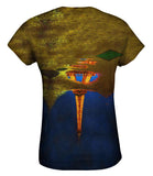 Reflection Of The Eiffel Tower In A Water Puddle