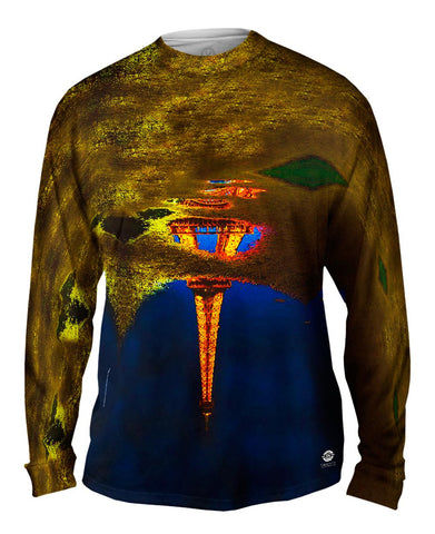 Reflection Of The Eiffel Tower In A Water Puddle