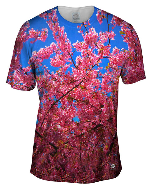 Japanese Cherry Blossom Blume Mens T-Shirt