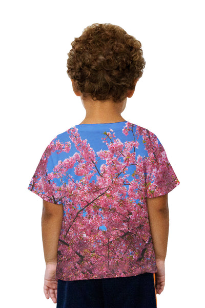 Kids Japanese Cherry Blossom Blume Kids T-Shirt