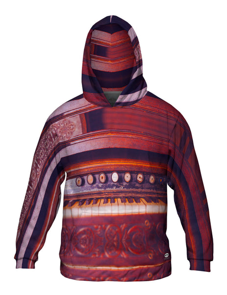 Old Rustic Organ Piano&nbsp;Mens Hoodie Sweater