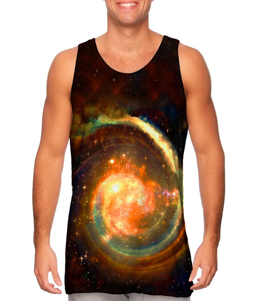 Space Galaxy Virtual Ring Nebula&nbsp;Mens Tank Top