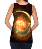 Space Galaxy Virtual Ring Nebula