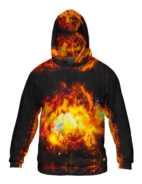 Space Galaxy Nebula Burst Mens Hoodie Sweater