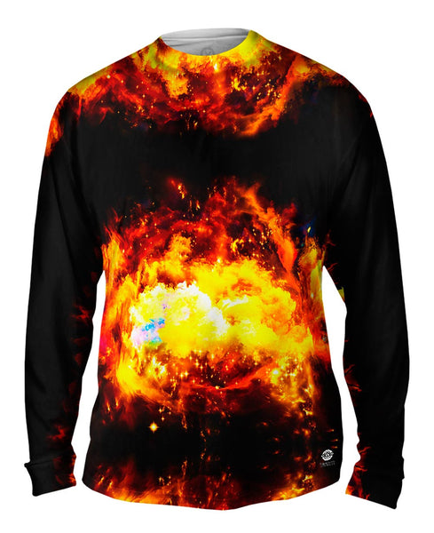 Space Galaxy Nebula Burst&nbsp;Mens Long Sleeve