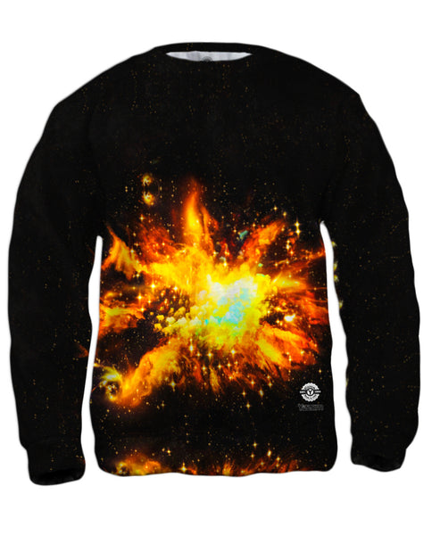 Space Galaxy Virtual Ring Nebula&nbsp;Mens Sweatshirt