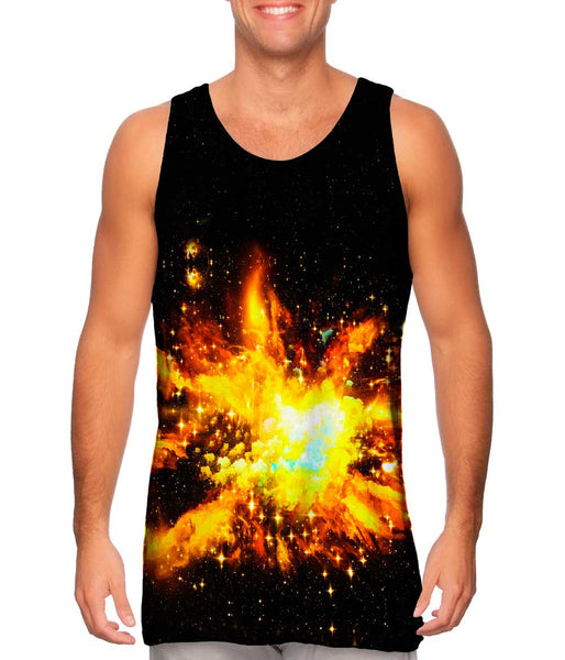 Space Galaxy Beautiful Nebula Mens Tank Top