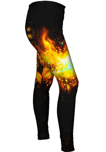 Space Galaxy Beautiful Nebula Womens Leggings