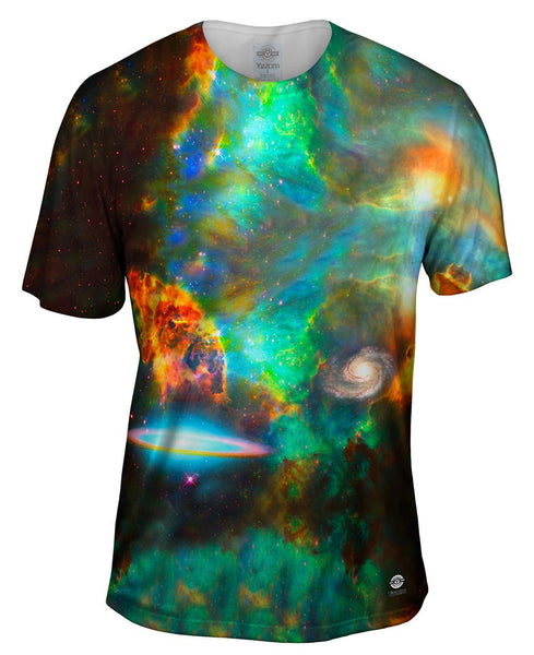 Deep Space Galaxy Mens T-Shirt