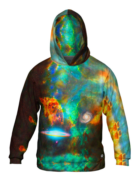 Deep Space Galaxy Mens Hoodie Sweater