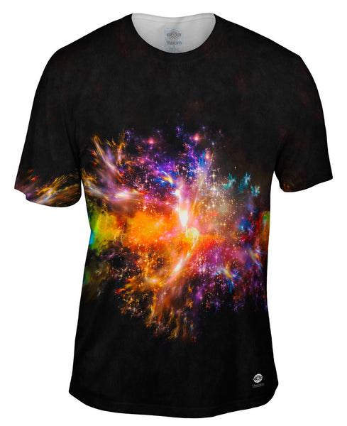 Space Burst Mens T-Shirt