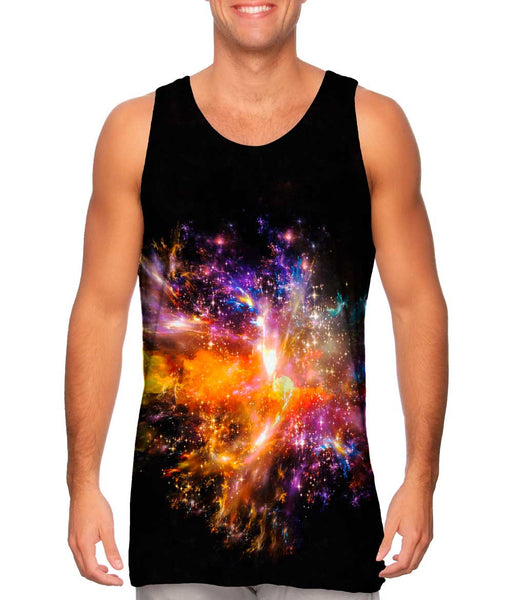 Space Burst Mens Tank Top