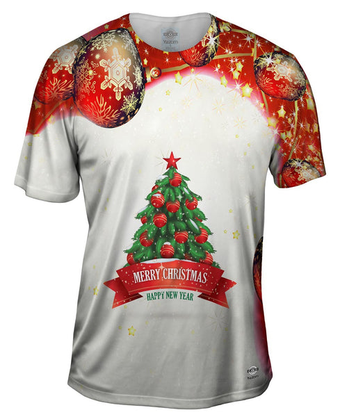 Jingle Bells Merry Christmas Mens T-Shirt