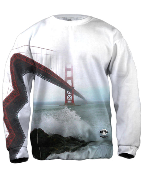 Space Burst Mens Sweatshirt