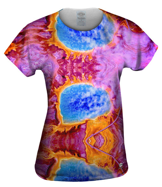 Grand Prism Hot Spring Yellowstone Park Womens Top