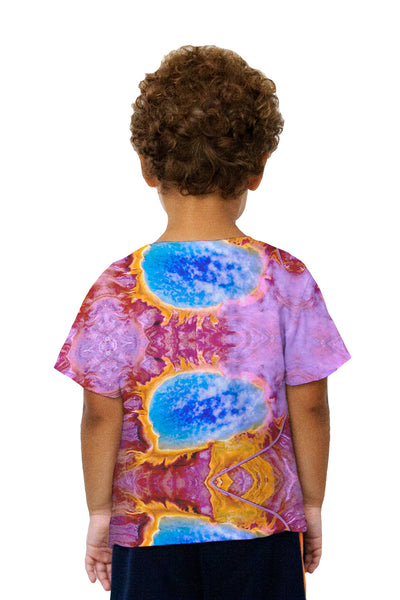 Kids Grand Prism Hot Spring Yellowstone Park Kids T-Shirt