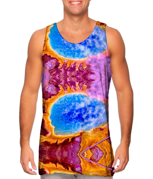 Grand Prism Hot Spring Yellowstone Park&nbsp;Mens Tank Top