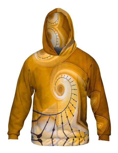Golden Spiral&nbsp;Mens Hoodie Sweater