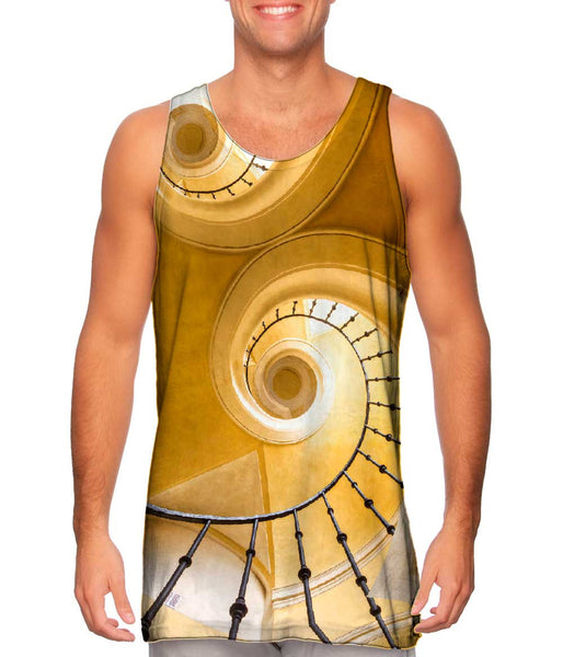 Golden Spiral&nbsp;Mens Tank Top