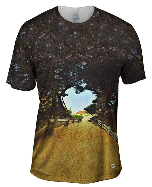 Heart At The Beach&nbsp;Mens T-Shirt