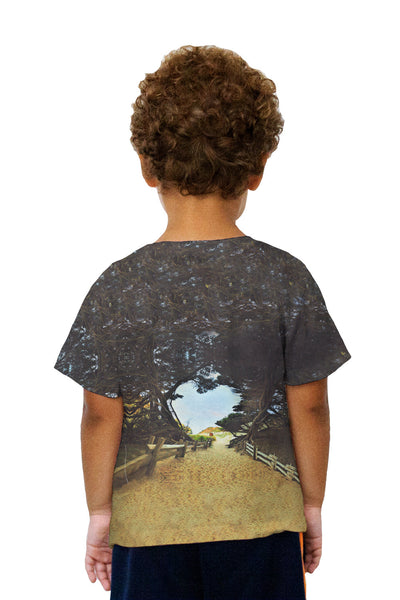 Kids Heart At The Beach Kids T-Shirt