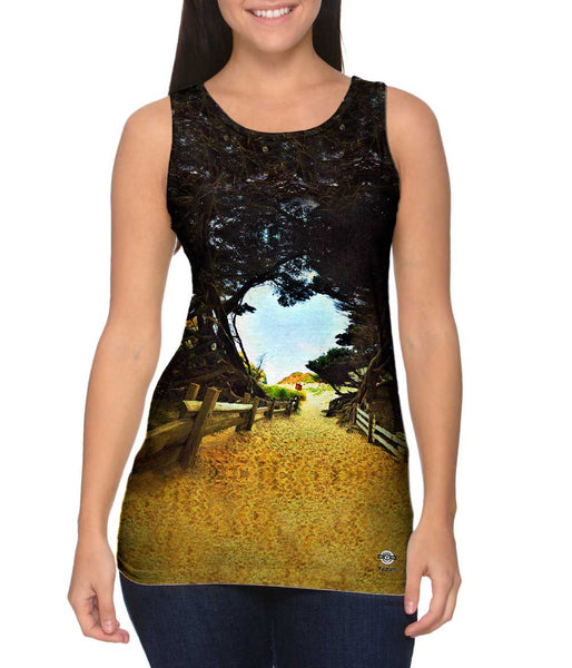 Heart At The Beach&nbsp;Womens Tank Top