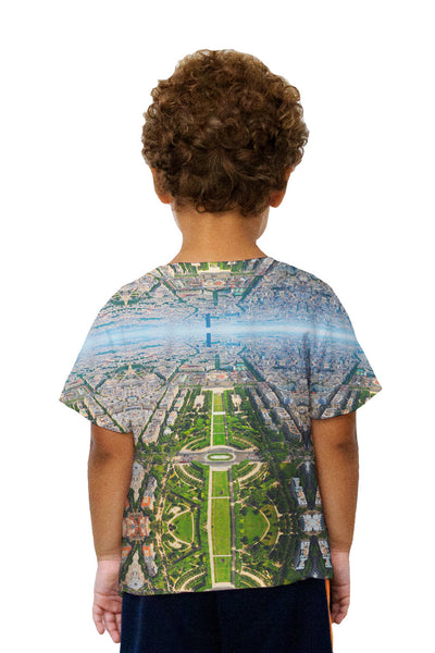 Kids Paris France Champ De Mars Kids T-Shirt