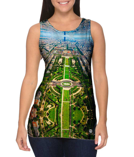 Paris France Champ De Mars&nbsp;Womens Tank Top