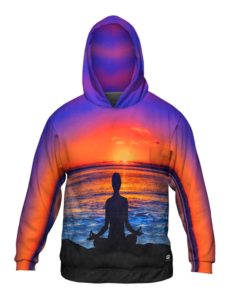 Meditation Haleiwa Hawaii Sunset&nbsp;Mens Hoodie Sweater