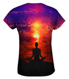 Meditation Purple Sunset