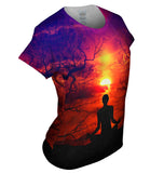 Meditation Purple Sunset