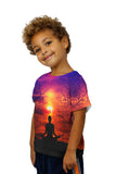 Kids Meditation Purple Sunset