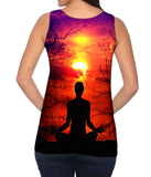 Meditation Purple Sunset