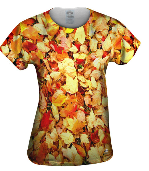 Autumn Leaves Womens Top