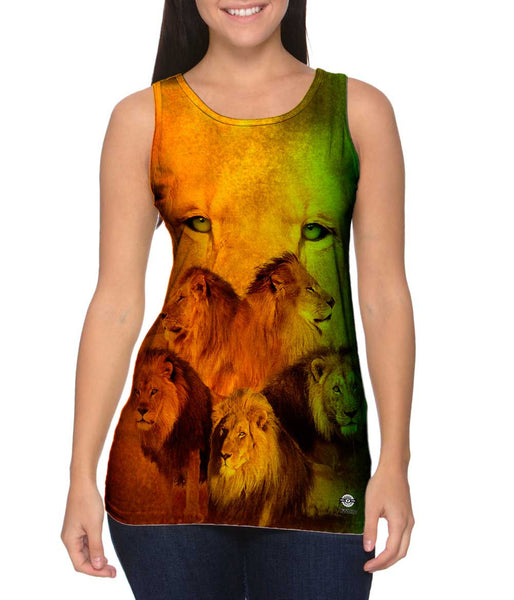 Zion Lion Pride&nbsp;Womens Tank Top