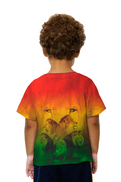 Kids Rasta Lion Pack Kids T-Shirt