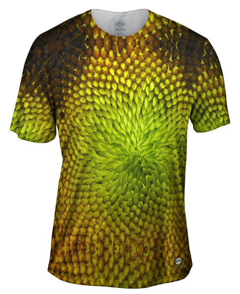 Sunflower Abstract&nbsp;Mens T-Shirt