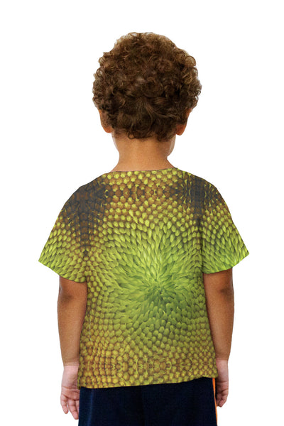 Kids Sunflower Abstract Kids T-Shirt