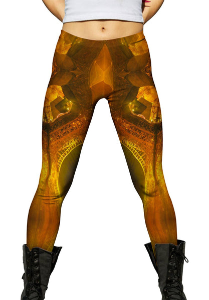 Under The Eiffel Tower Paris Womens Leggings