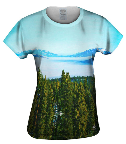 Floating Mountains Of Pandora Womens Top