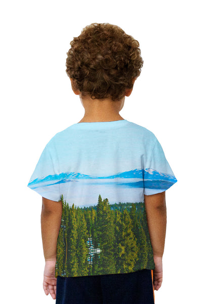Kids Floating Mountains Of Pandora Kids T-Shirt