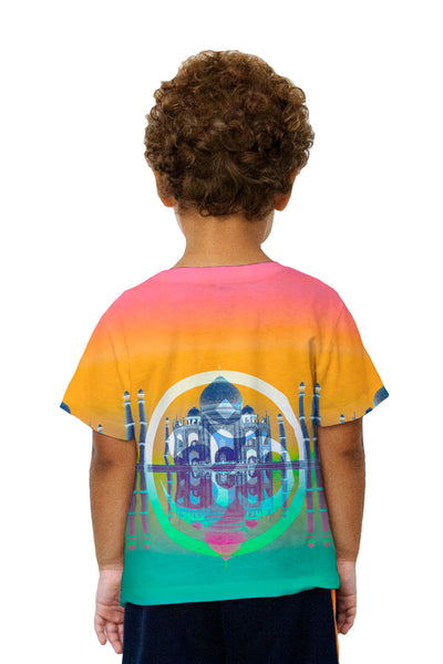 Kids Taj Mahal Ohm Illusion Kids T-Shirt