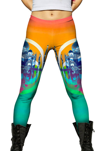Taj Mahal Ohm Illusion Womens Leggings