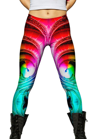 Vatican Museum Staircase Rainbow