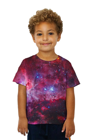 Kids Great Carina Nebula Pink Space Galaxy