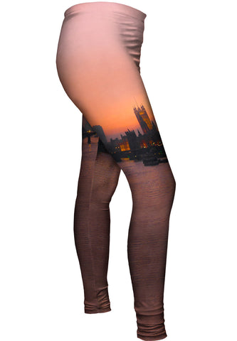 London Eye At Dusk Night