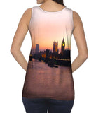 London Eye At Dusk Night