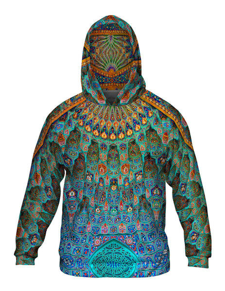 Moroccan Mosaic Tile Mens Hoodie Sweater