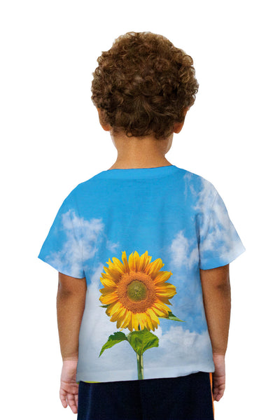 Kids Sunflower Sky Kids T-Shirt
