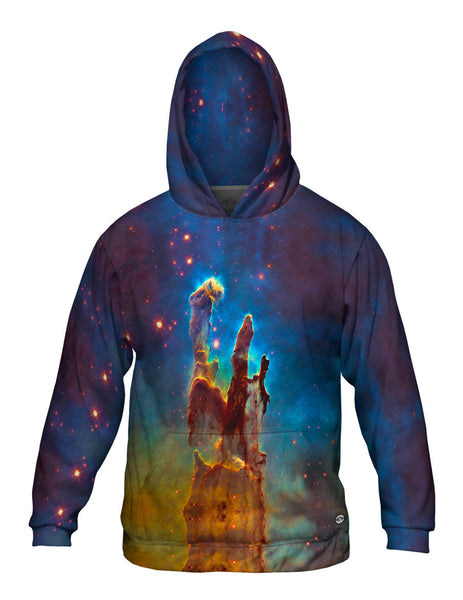 Space Galaxy Pillars Of Creation Mens Hoodie Sweater